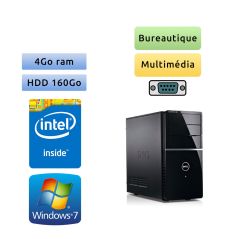 Dell Vostro 220 - Windows 7 - E2200 4Go 160Go - Port série - PC Tour Bureautique Ordinateur