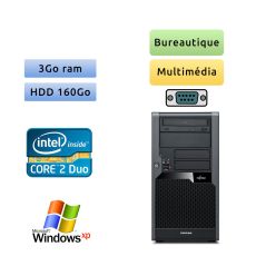 Fujitsu ESPRIMO P7936 - Windows XP - C2D 3Go 160Go - port série - Ordinateur Bureautique Tour UC Occasion