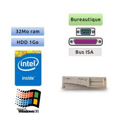 Compaq DeskPro 2000 - Windows 98 - Pentium 32Mo 1go - Port Serie et Parallele - Ordinateur Tour PC