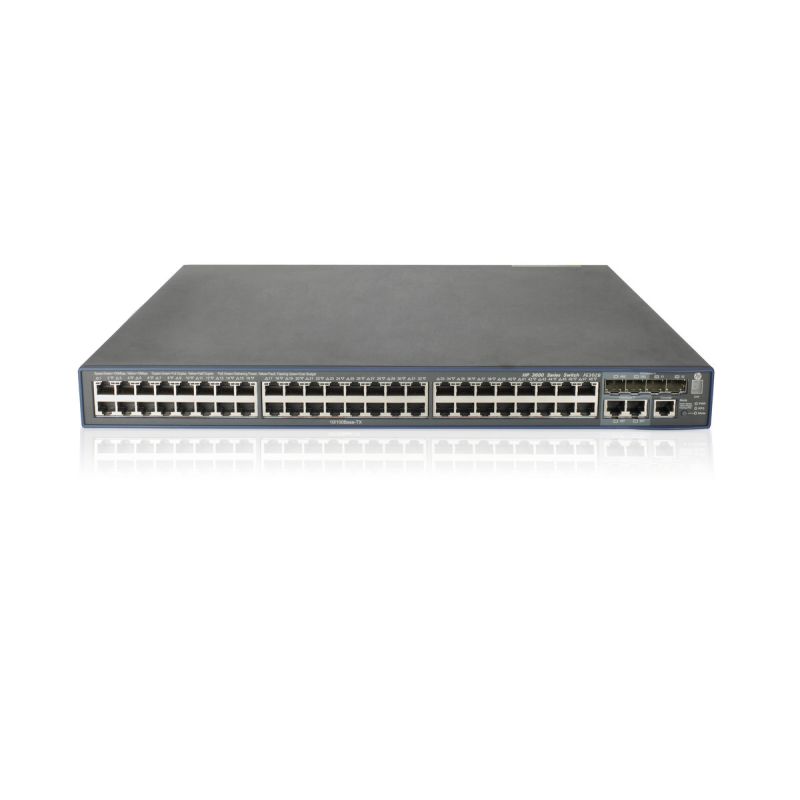 HPE FlexNetwork 3600-48-PoE+ v2 SI - Switch - Manageable - 48 x 100 Mb POE + 4 x 1Gb SFP+