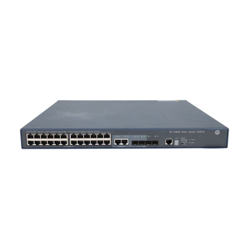 HPE FlexNetwork 3600-24-PoE+ v2 SI - Switch - Manageable - 24 x 100 Mb POE + 4 x 1Gb SFP+