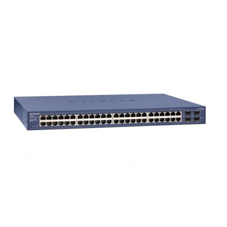 Netgear Prosafe GS748T v4H1 Smart Switch 48x Gigabit + 4 SFP, Smart Managed Pro (stackable)