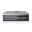 Lot de 10 x Tour HP Faible encombrement - Windows 7 - Double Coeur 4GB 250GB - PC Tour Bureautique Ordinateur
